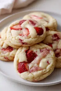 Strawberry Cheesecake Cookies