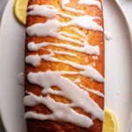 Glazed lemon loaf