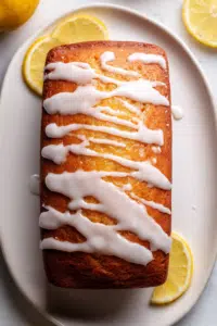 Glazed lemon loaf