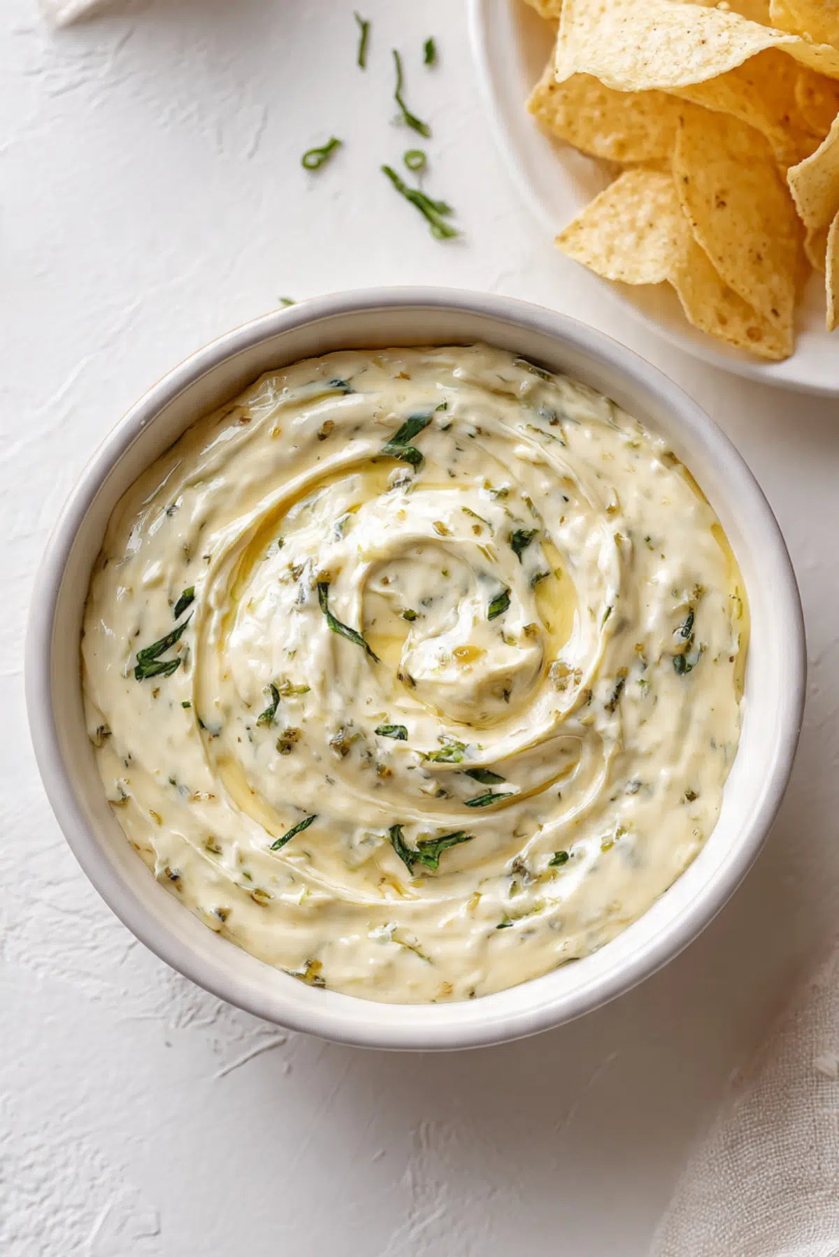 Green Chile Queso Dip