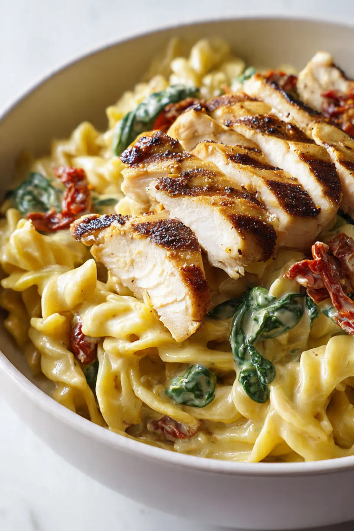 Tuscan Grilled Chicken Pasta