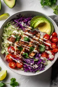 Fish Taco Slaw Bowls