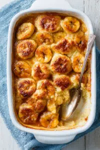Old Fashioned Banana Cobbler
