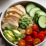 Pesto Chicken Power Bowls