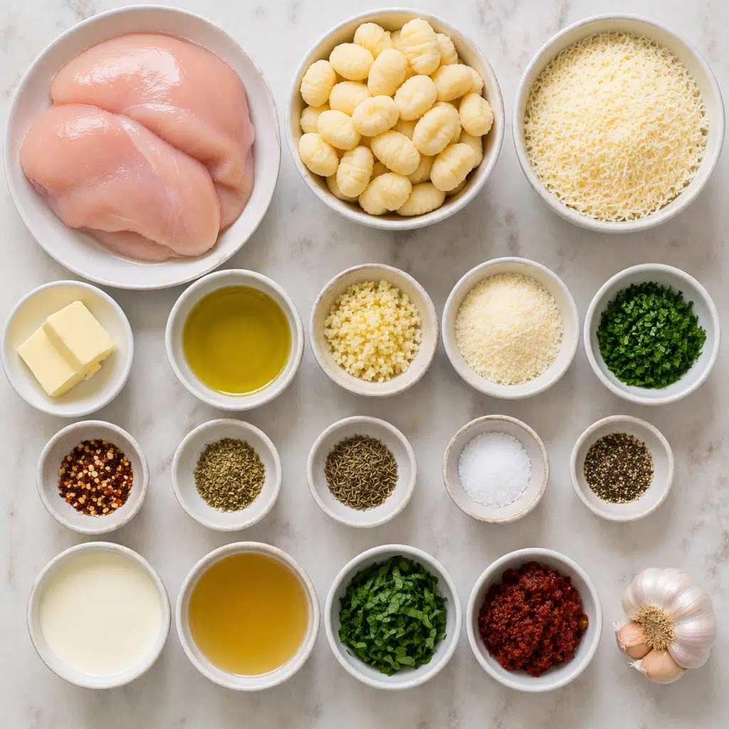 Garlic & Parmesan Chicken Gnocchi