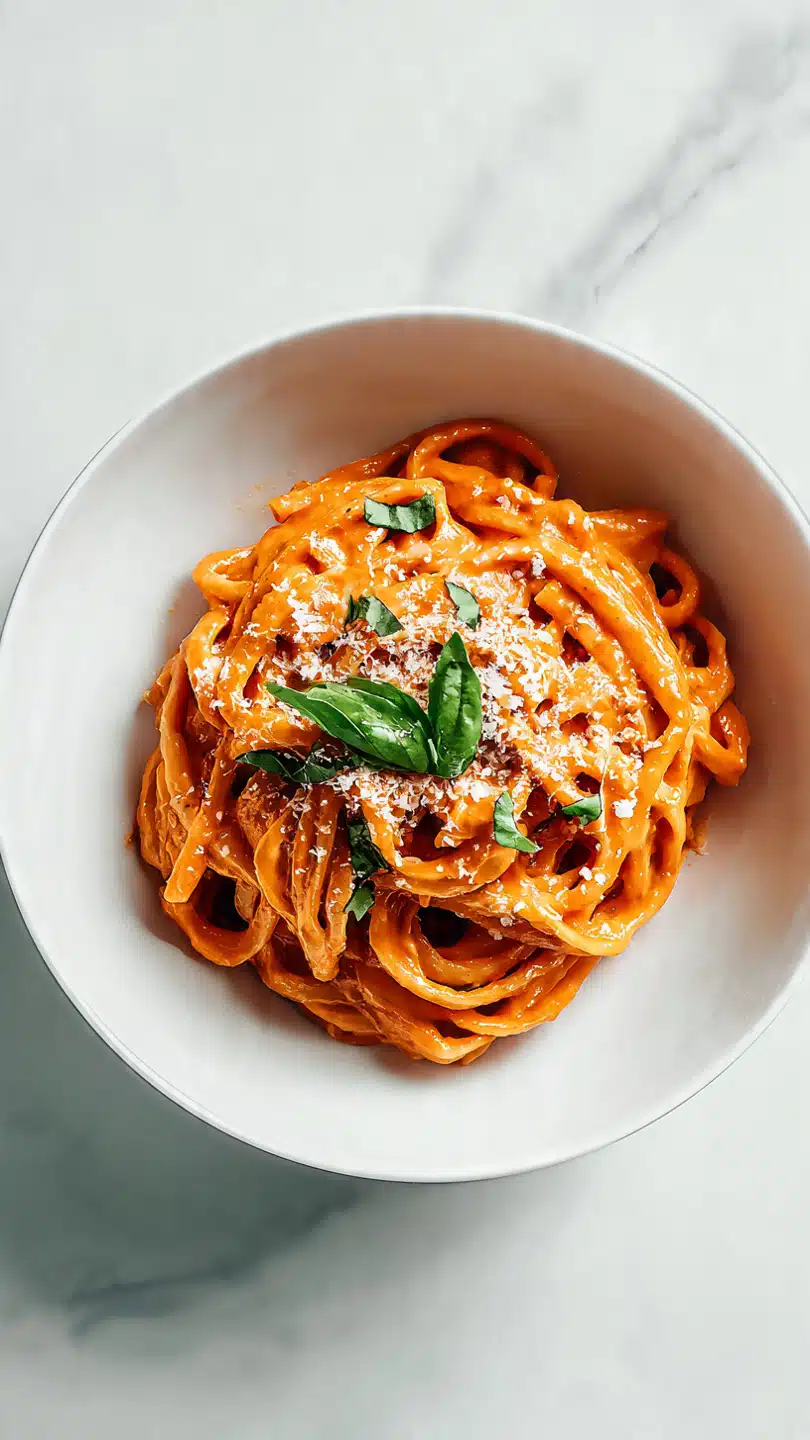 Creamy Tomato Sauce Pasta