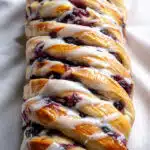 Brioche Blueberry Pull Apart Bread