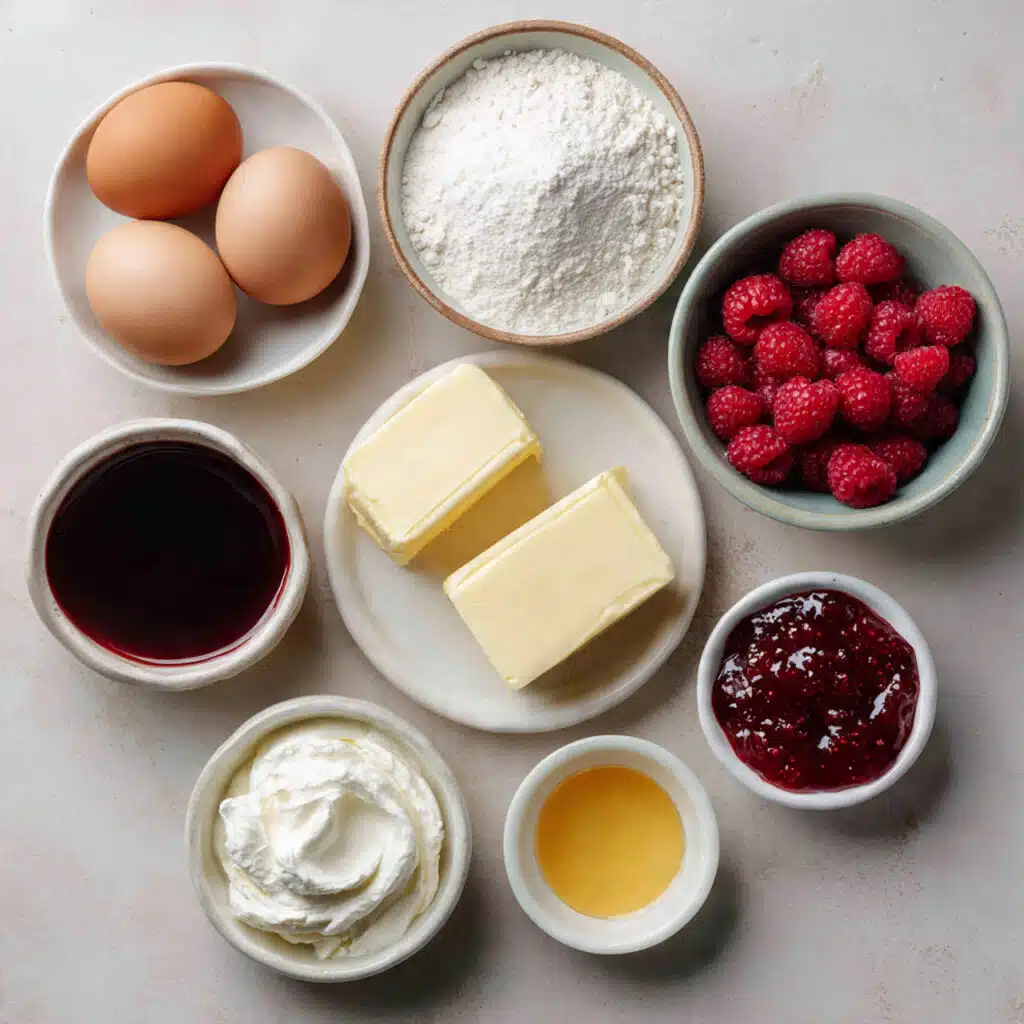buttery Raspberry Shortbread Bars 