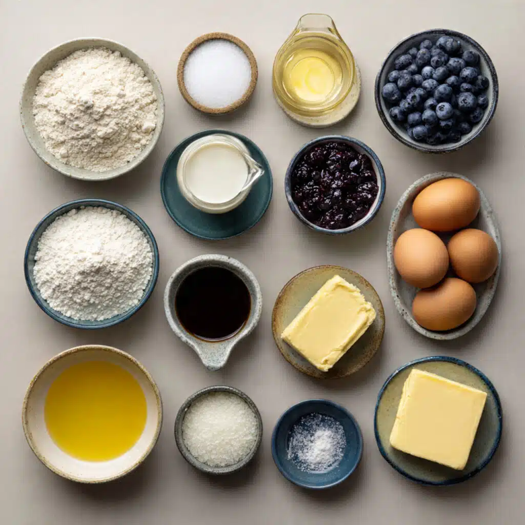 Brioche blueberry pull apart bread