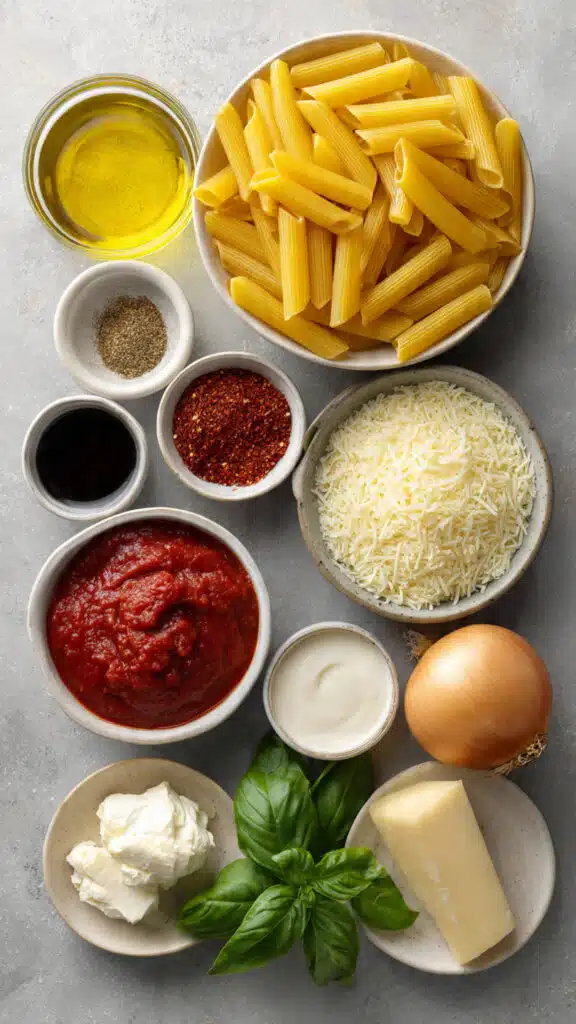 Creamy Tomato Sauce Pasta