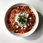 Ground Beef Orzo (Greek Manestra Recipe)