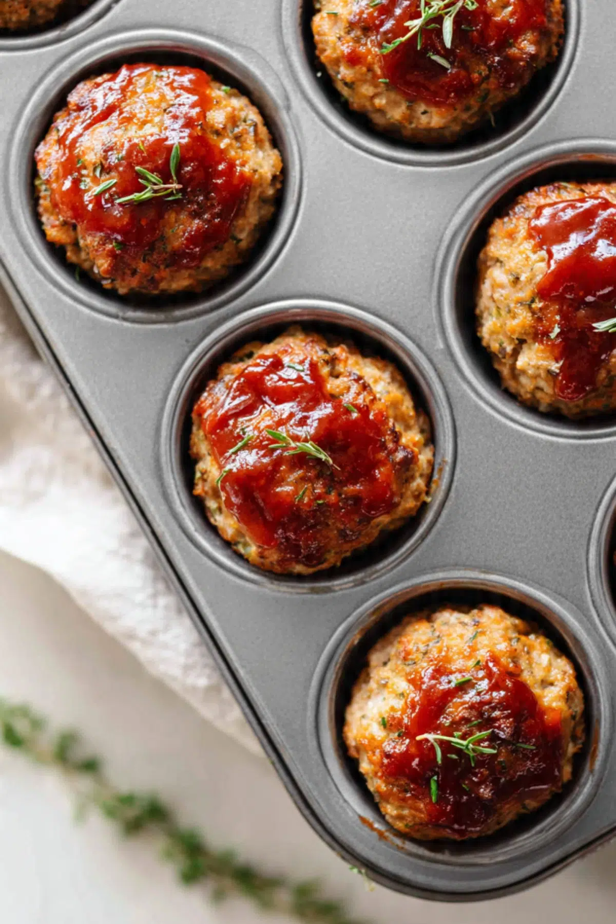 Turkey Meatloaf Muffins