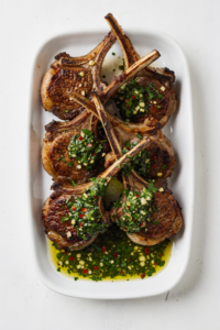 Lamb Chops with Chimichurri
