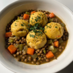 Lentils with Dumplings
