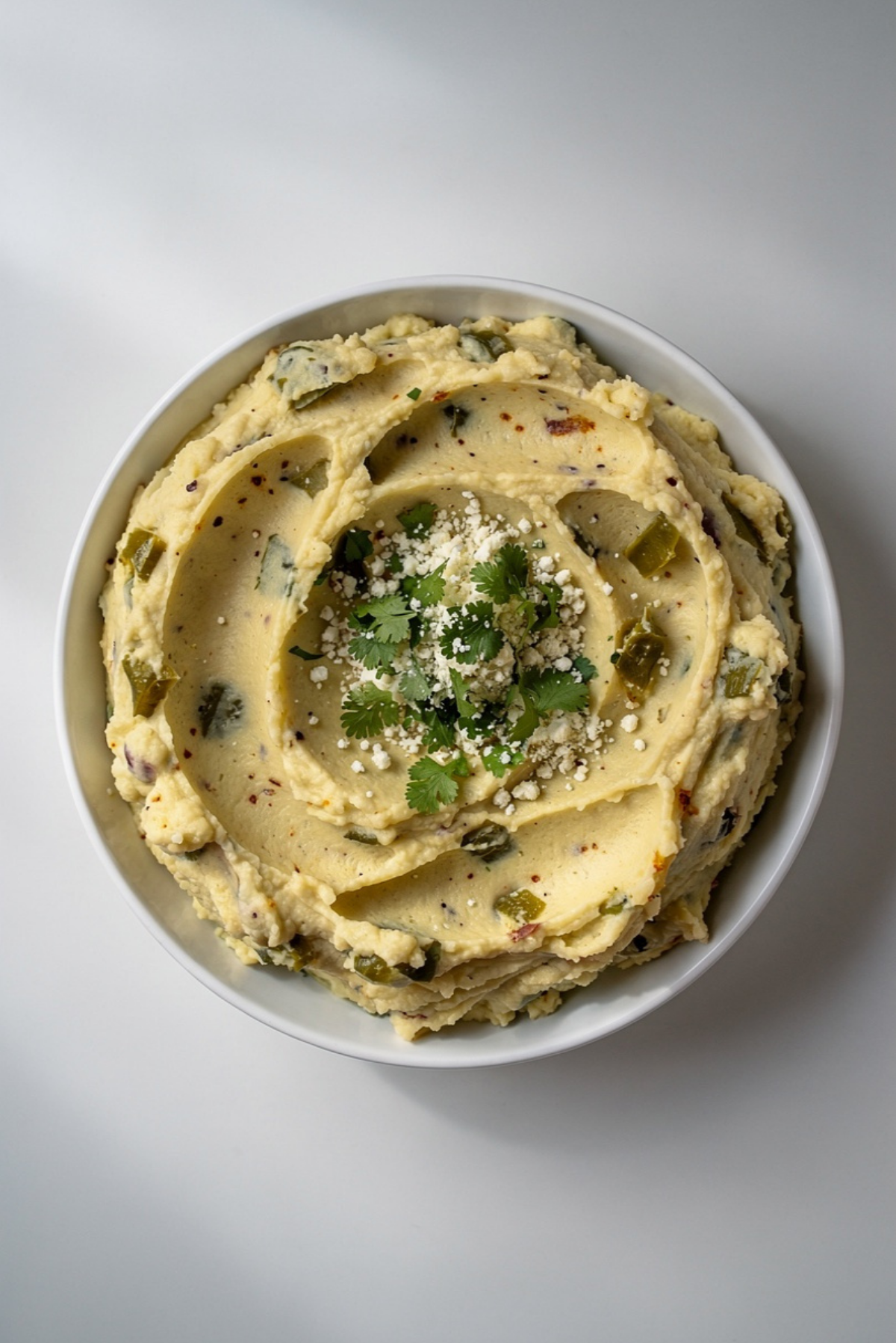Tex-Mex Mashed Potatoes (Papas Con Chile)