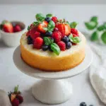 Basil Berry Cake