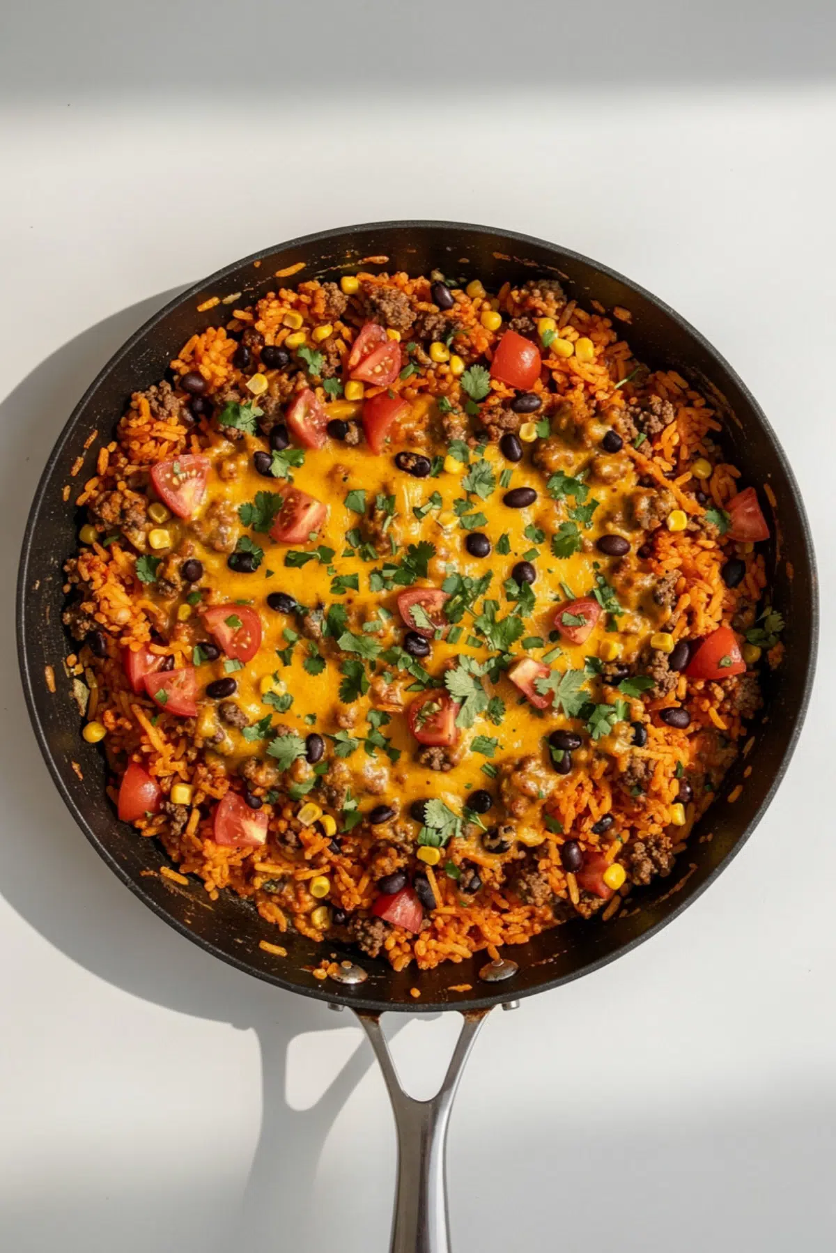 One Pan Mexican Beef Rice