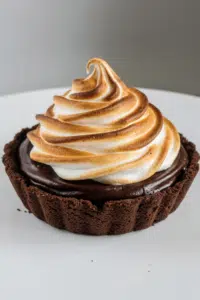 Chocolate Cream Guinness Pie with Toasted Meringue