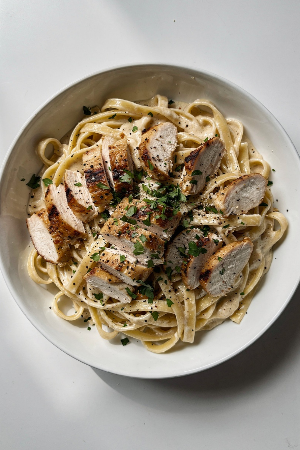 Chicken Alfredo Pasti