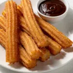 Homemade Churros with Chocolate Guinness Dipping Sauce