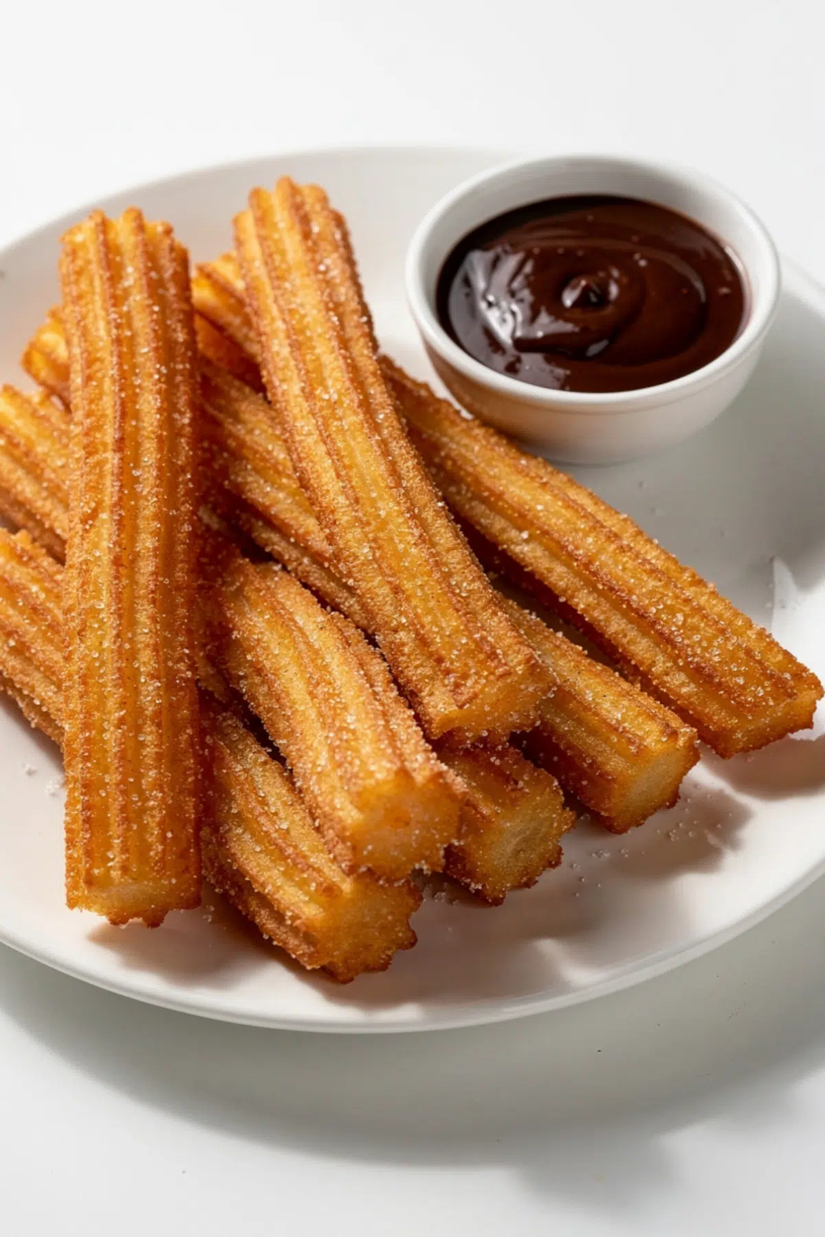 Homemade Churros with Chocolate Guinness Dipping Sauce