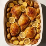 Baked Honey Lemon Chicken and Potatoes