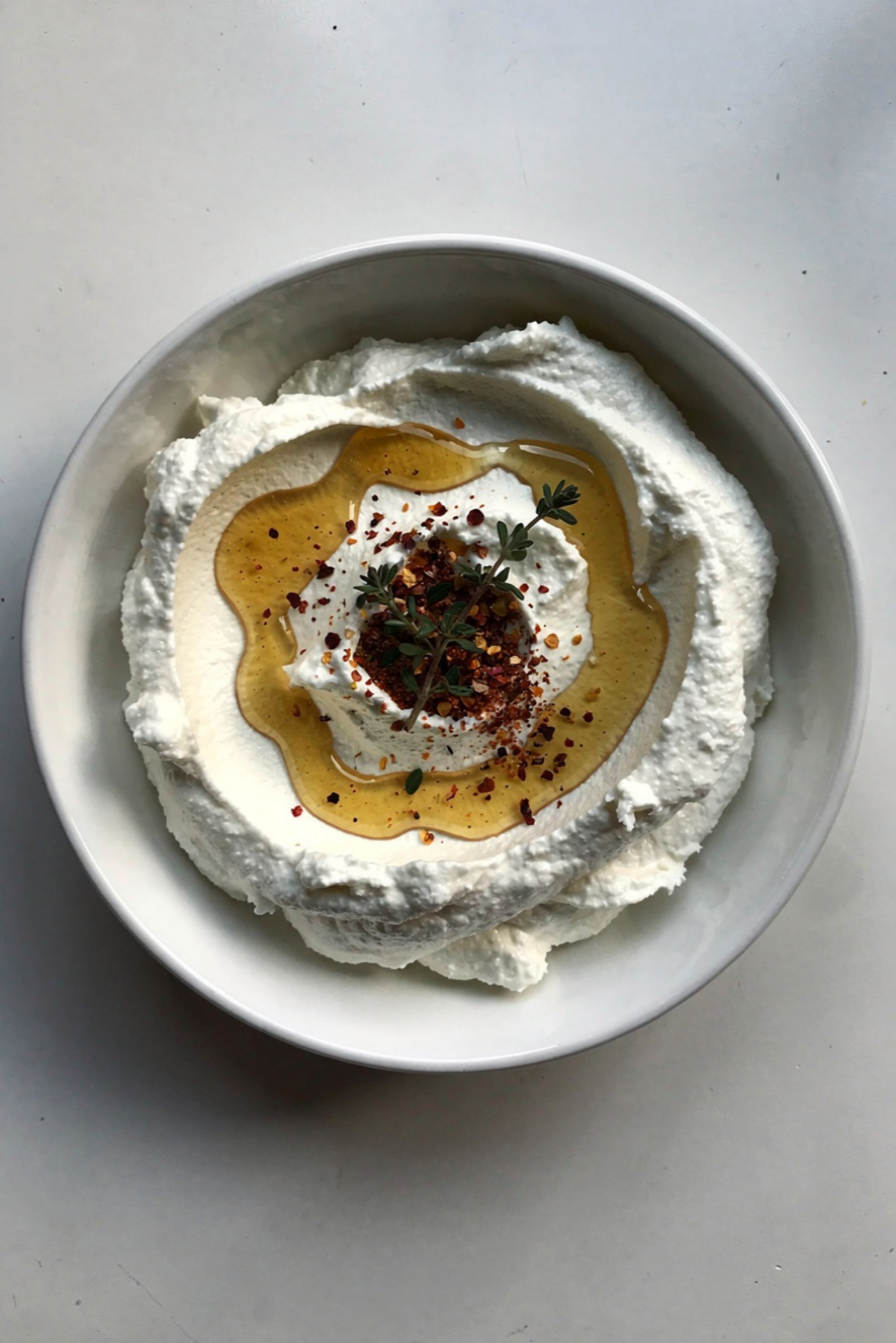 Whipped Feta With Hot Honey