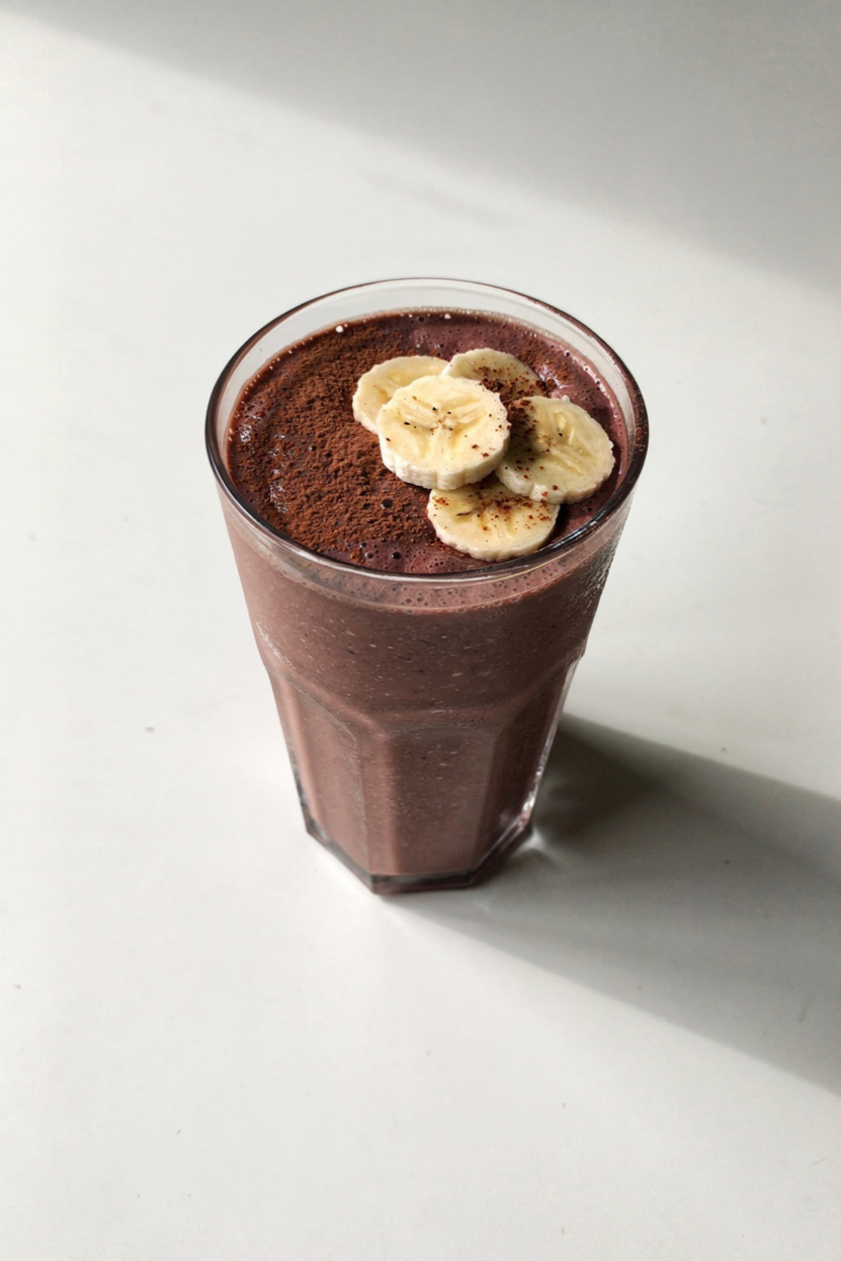 Raw Chocolate Banana Shake