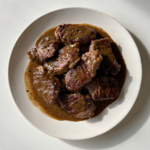 Easy Weeknight Steak Tips and Gravy