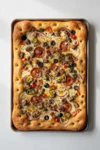 Focaccia Pizza Supreme