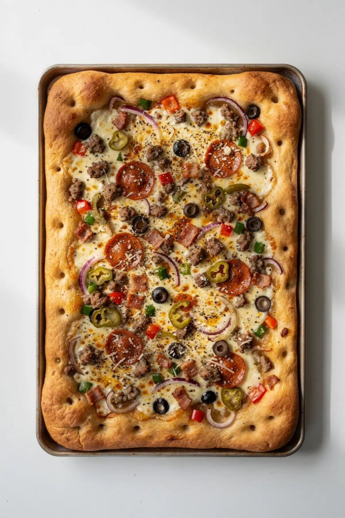 Focaccia Pizza Supreme
