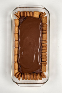 Petit Beurre Brownie Chocolate Mousse